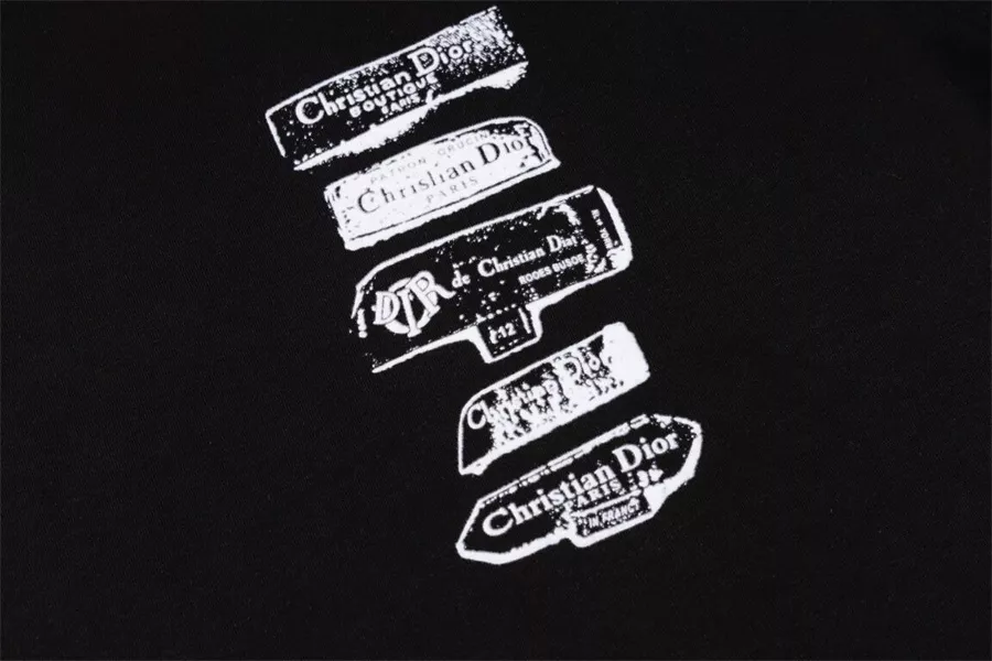 Trendy 9146 Christian Dior T-Shirts Short Sleeved For Unisex