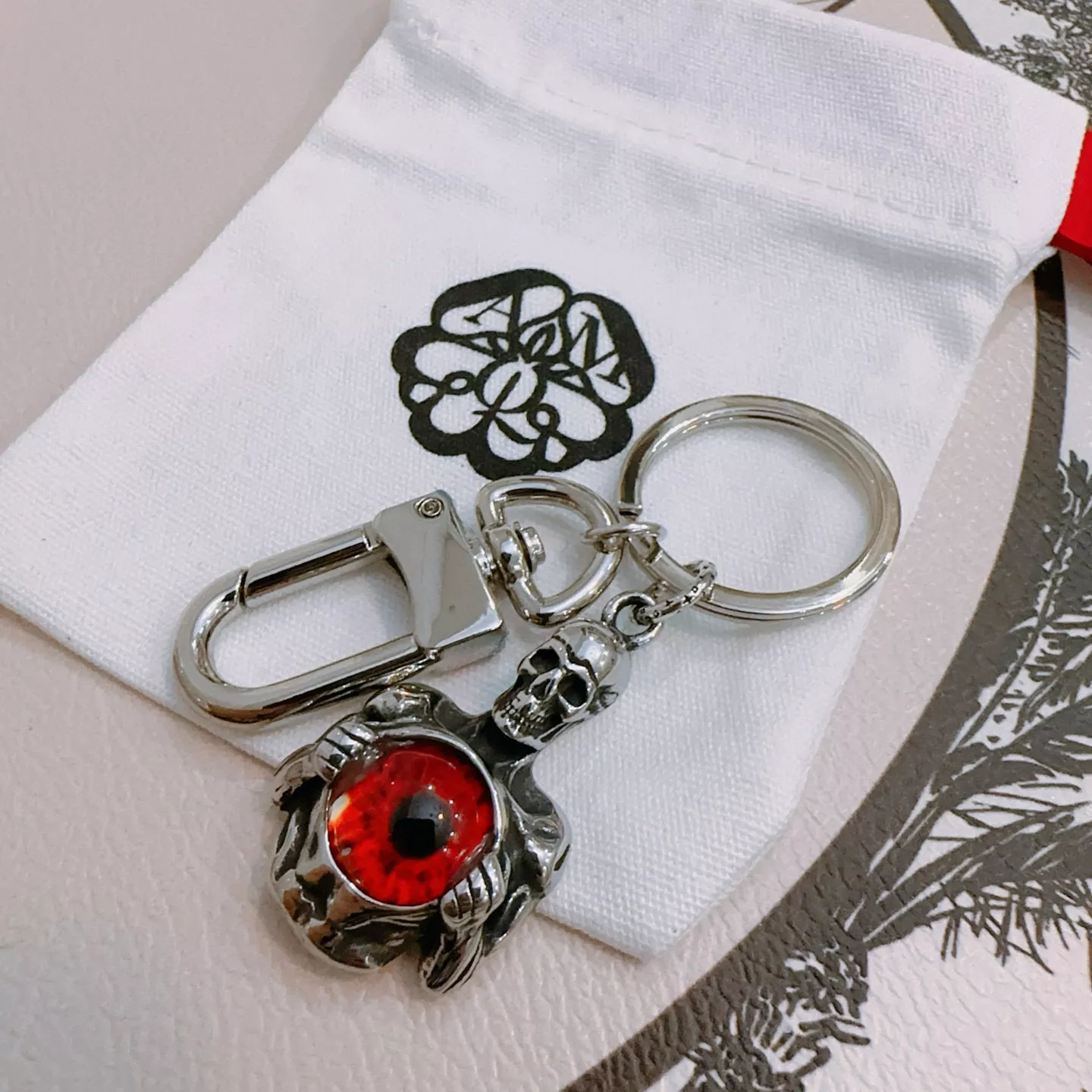 Trendy 9188 Alexander McQueen Key Holder And Bag Buckle