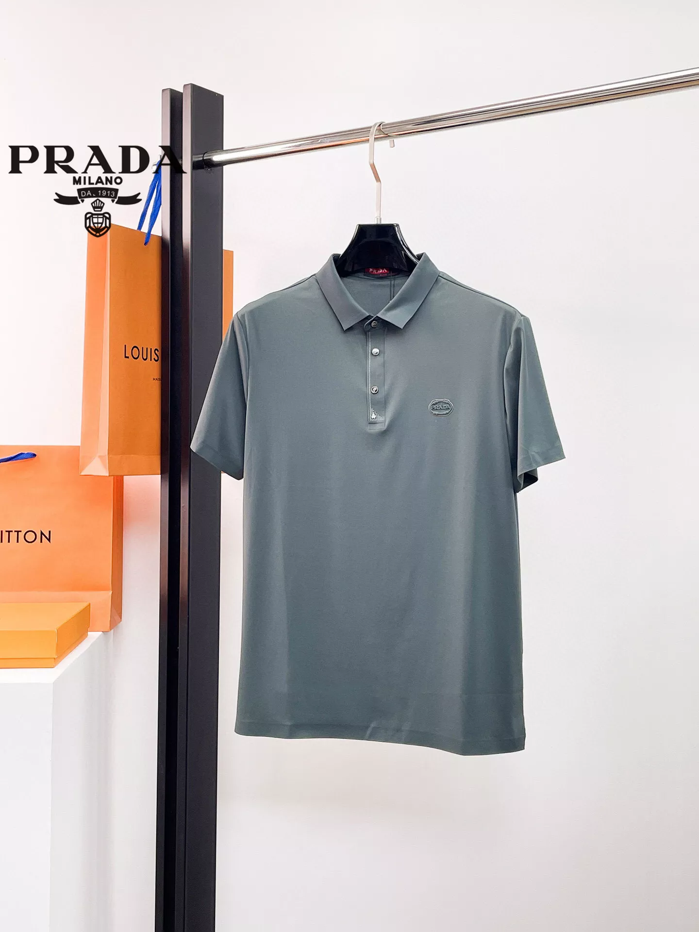 Trendy 9229 Prada T-Shirts Short Sleeved For Men