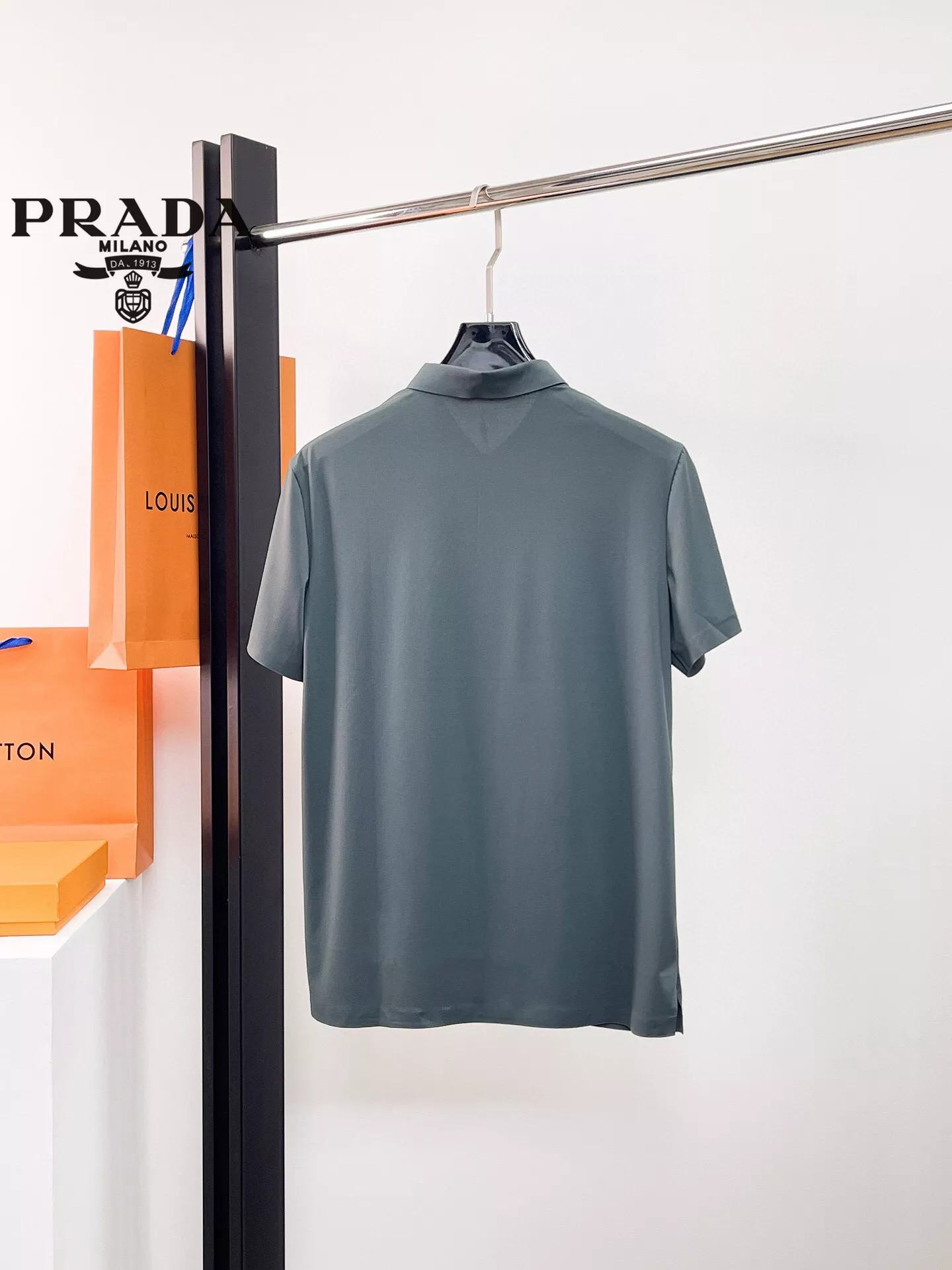 Trendy 9229 Prada T-Shirts Short Sleeved For Men