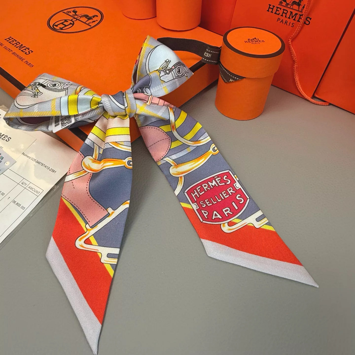 Trendy 9313 Hermes Silk Scarf
