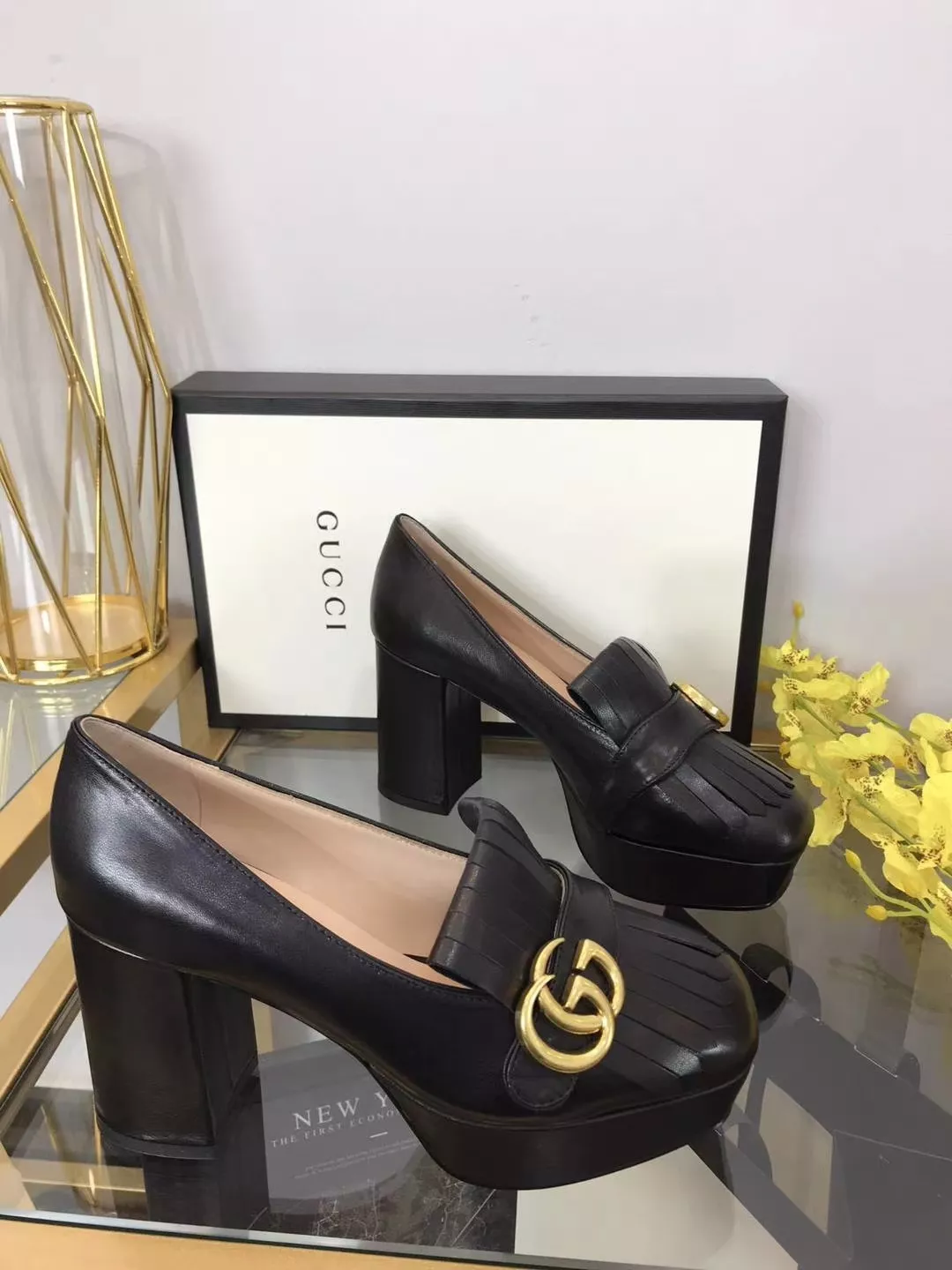 Trendy 9470 Gucci High-Heeled Shoes For Women