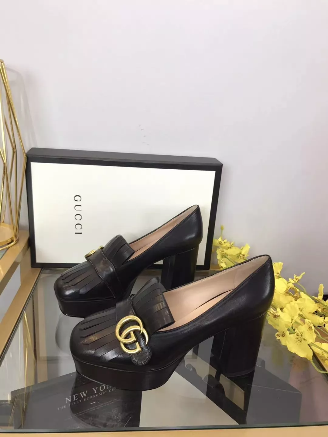 Trendy 9470 Gucci High-Heeled Shoes For Women
