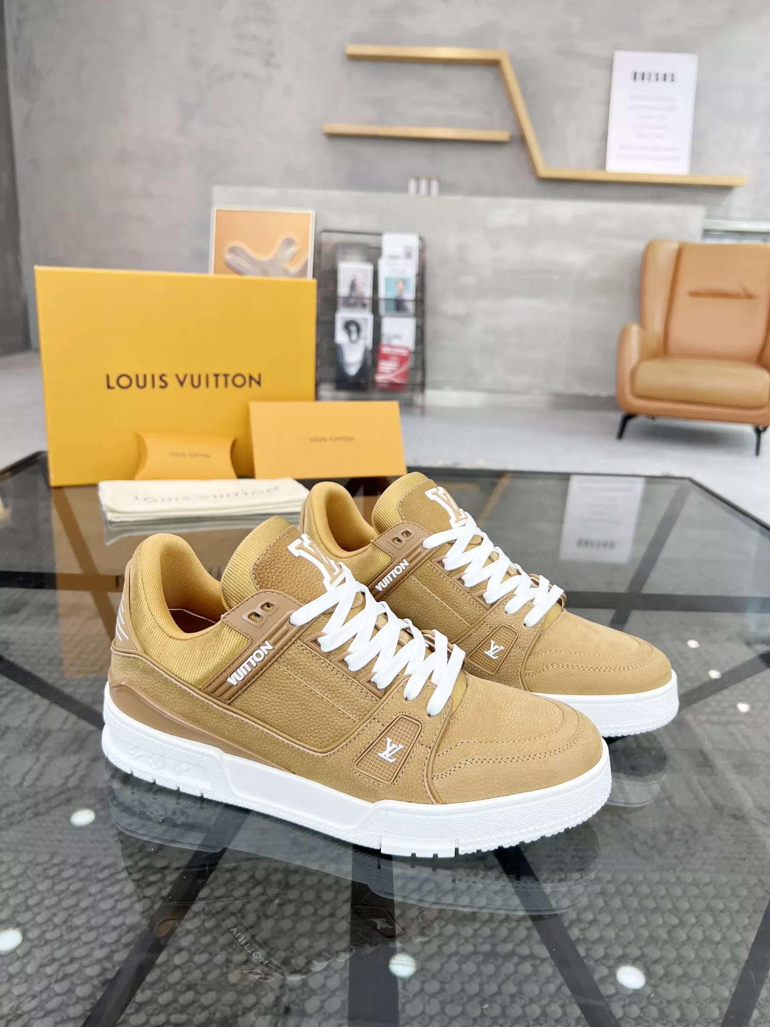 Trendy 9552 Louis Vuitton Casual Shoes For Men