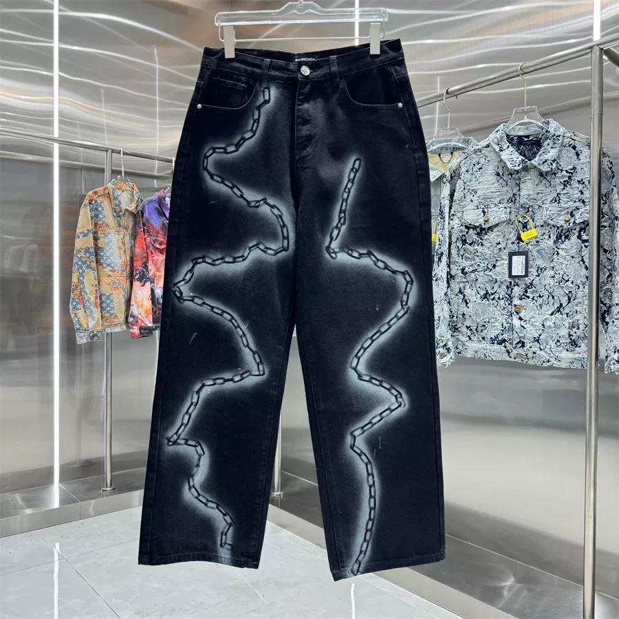 Trendy 9694 Balenciaga Jeans For Men