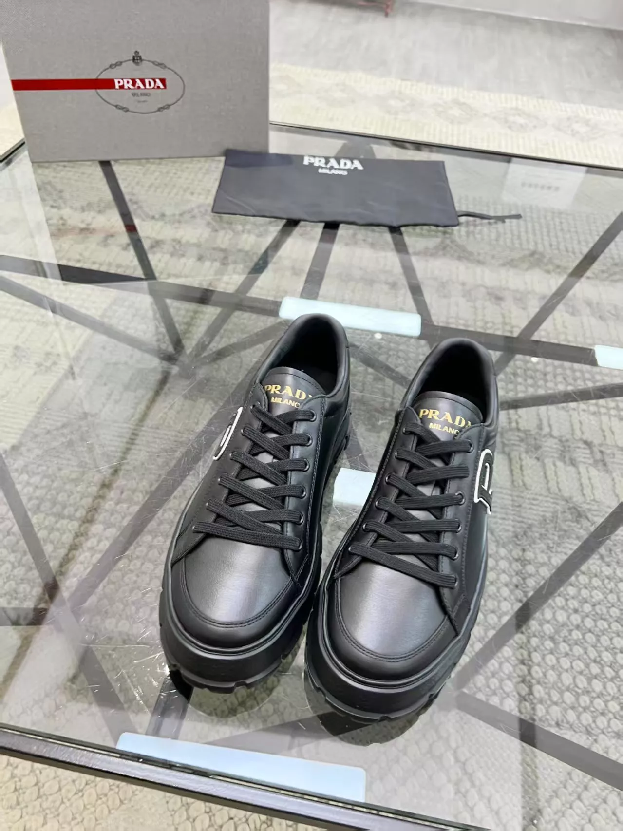 Trendy 9907 Prada Casual Shoes For Men