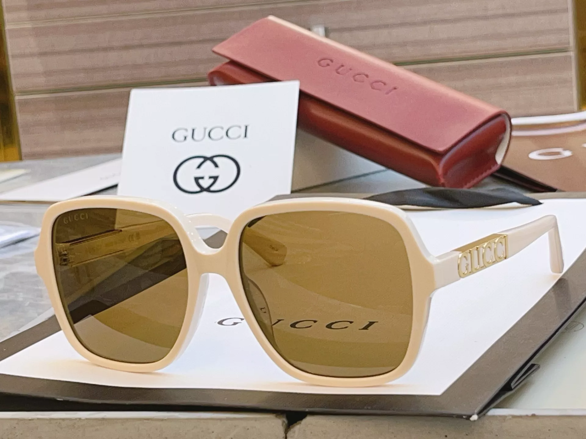Trendy 9908 Gucci AAA Quality Sunglasses