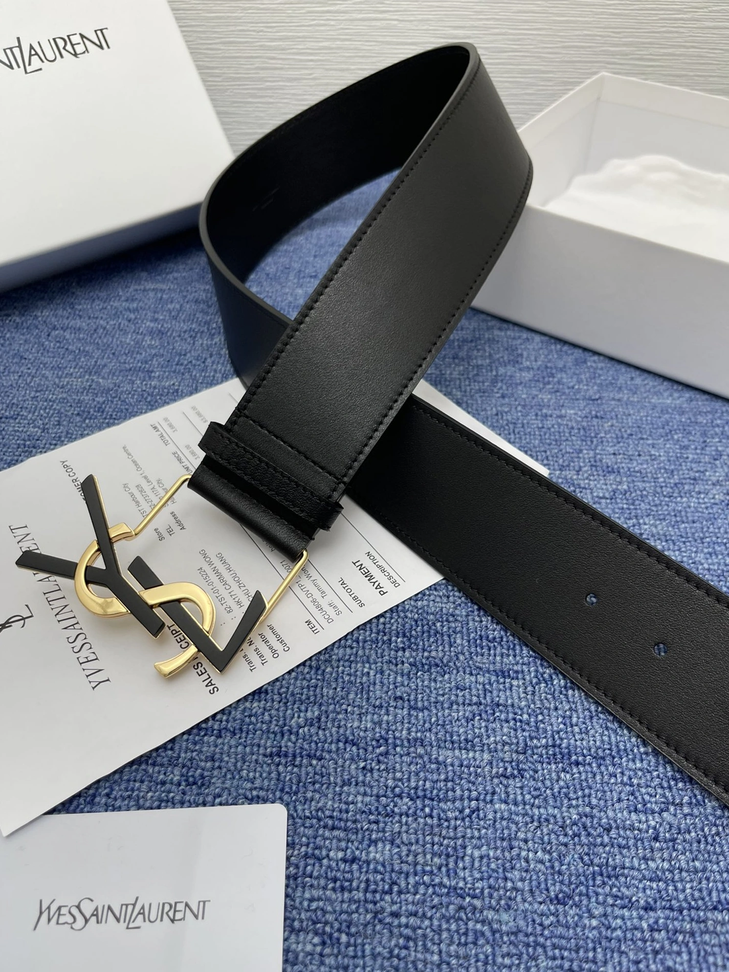 Trendy 9911 Yves Saint Laurent AAA Quality Belts For Women
