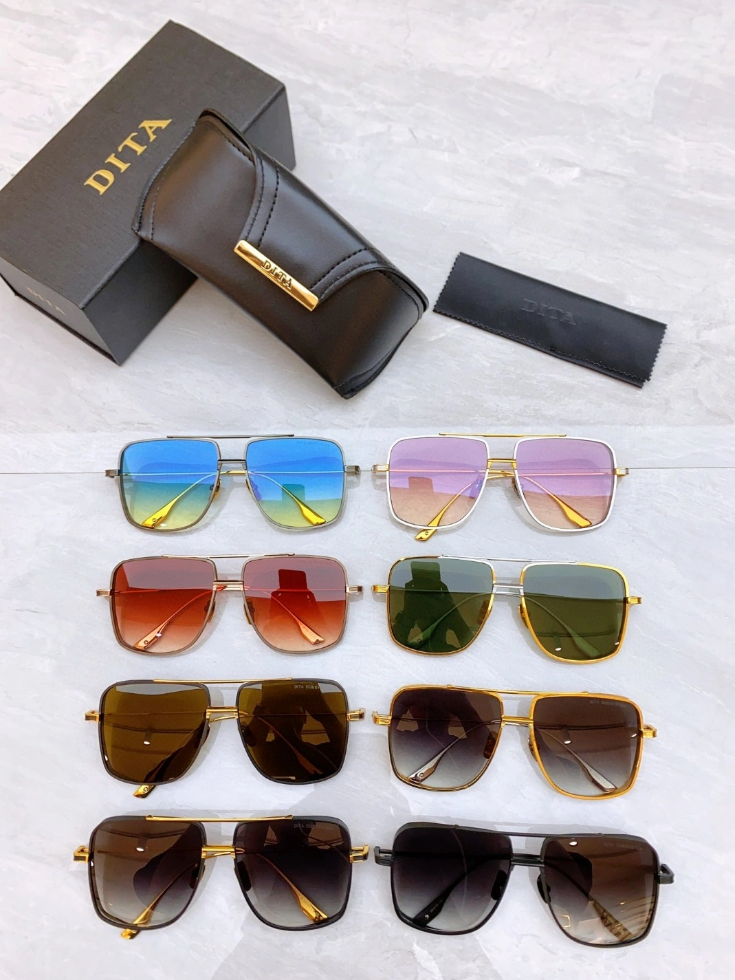 Unique 1014 Dita AAA Quality Sunglasses