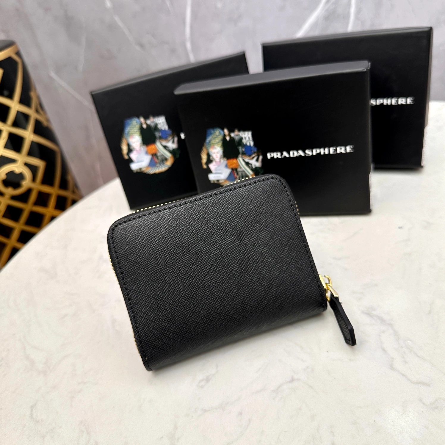Unique 1017 Prada AAA Quality Wallets For Women