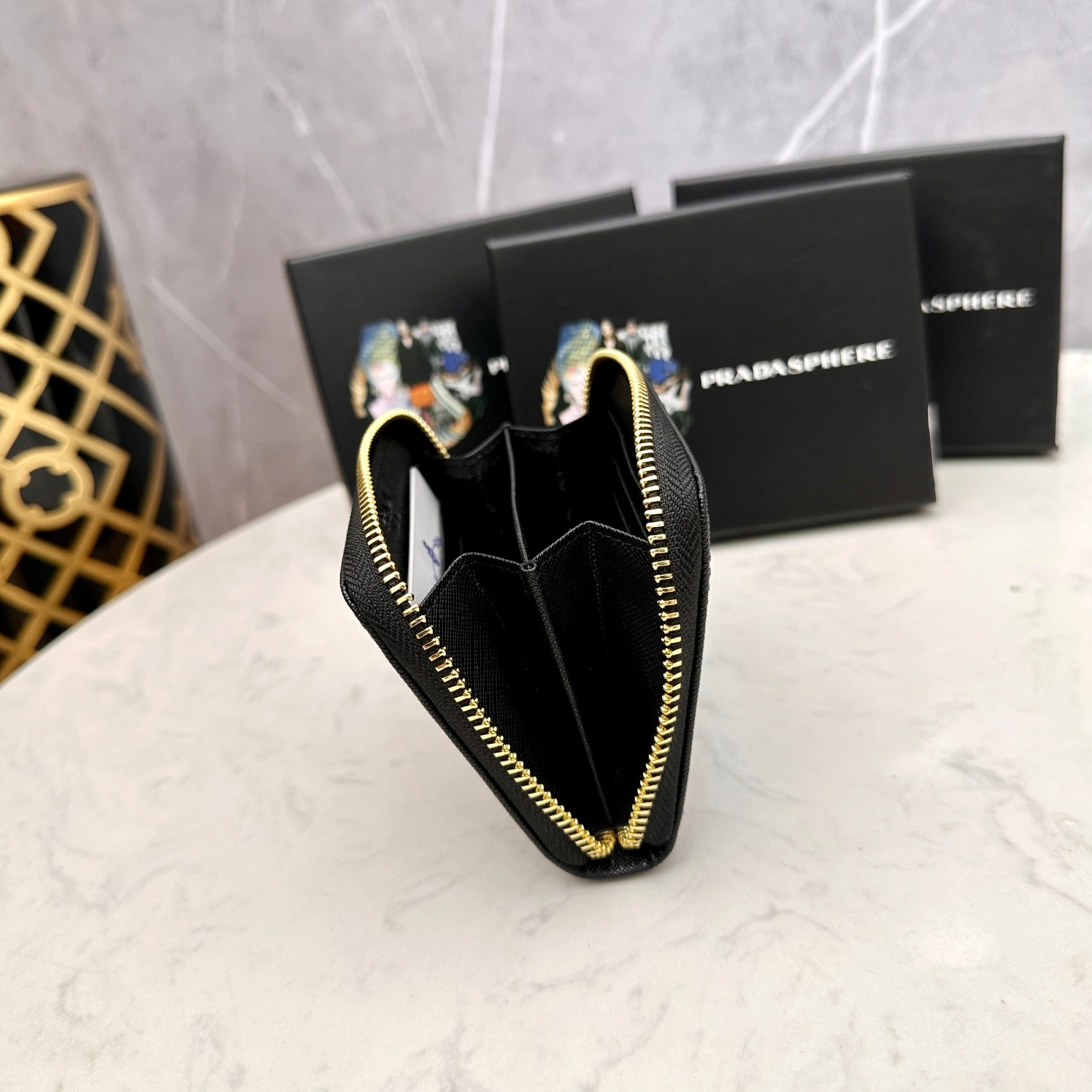 Unique 1017 Prada AAA Quality Wallets For Women