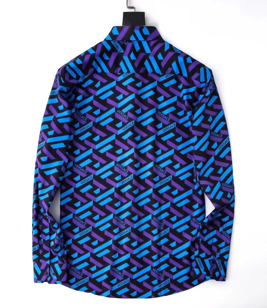 Unique 1028 Versace Shirts Long Sleeved For Men