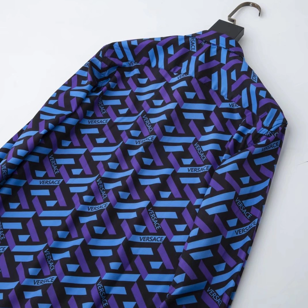 Unique 1028 Versace Shirts Long Sleeved For Men