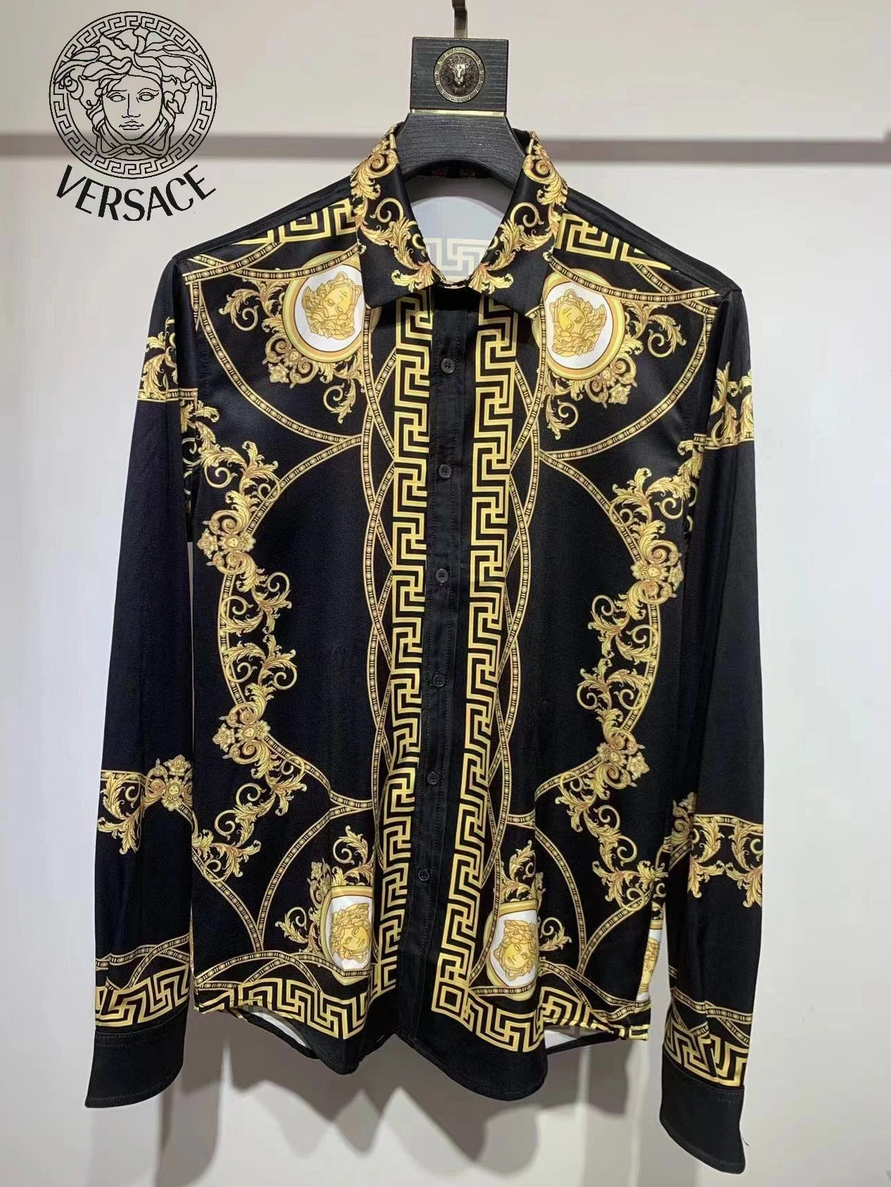 Unique 1340 Versace Shirts Long Sleeved For Men
