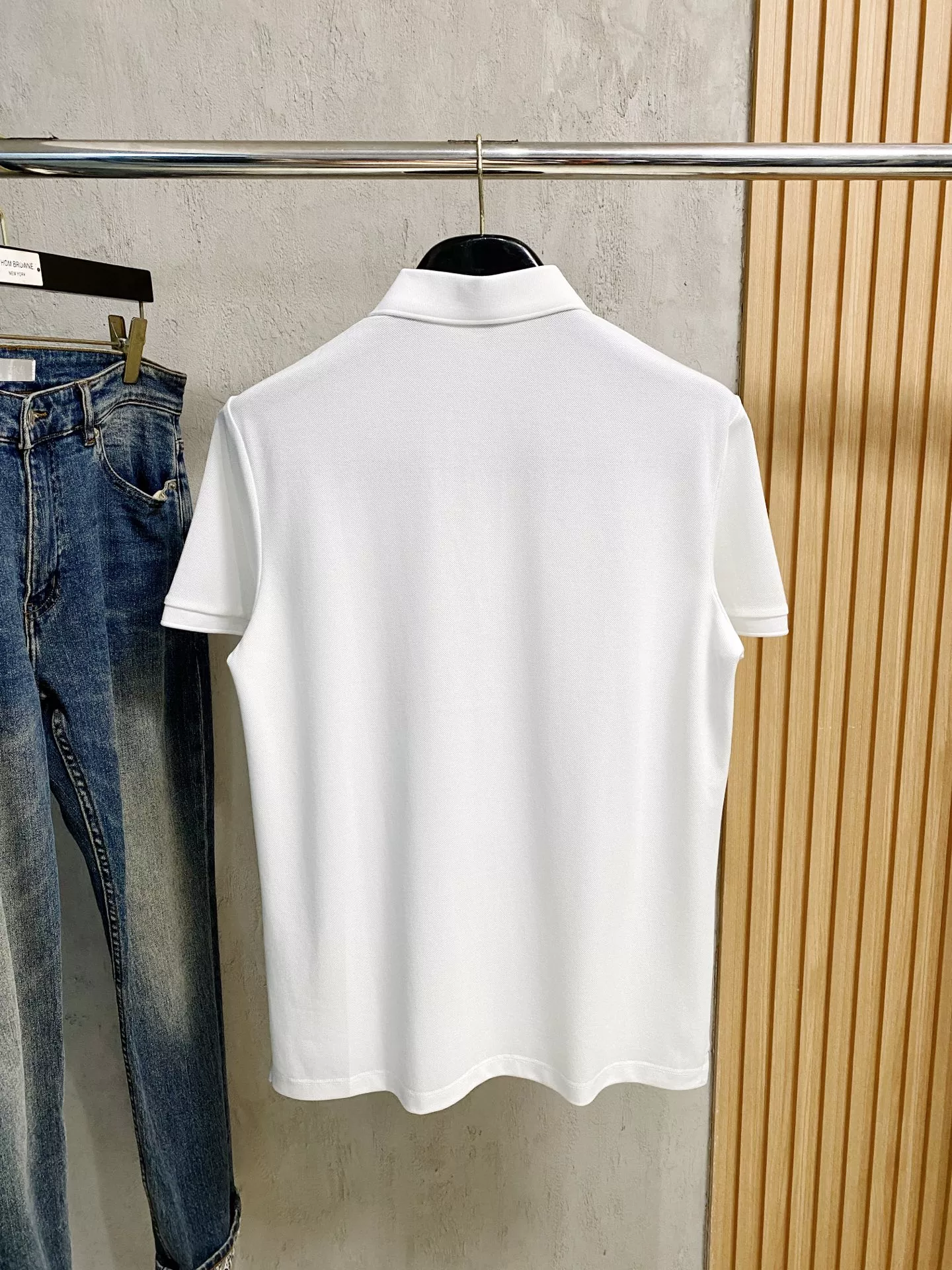 Unique 1504 Moncler T-Shirts Short Sleeved For Men
