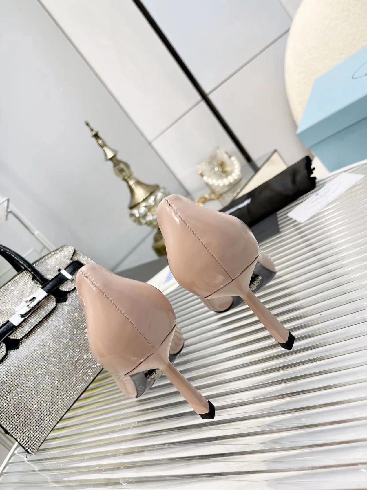 Unique 1563 Prada High-heeled Shoes For Women