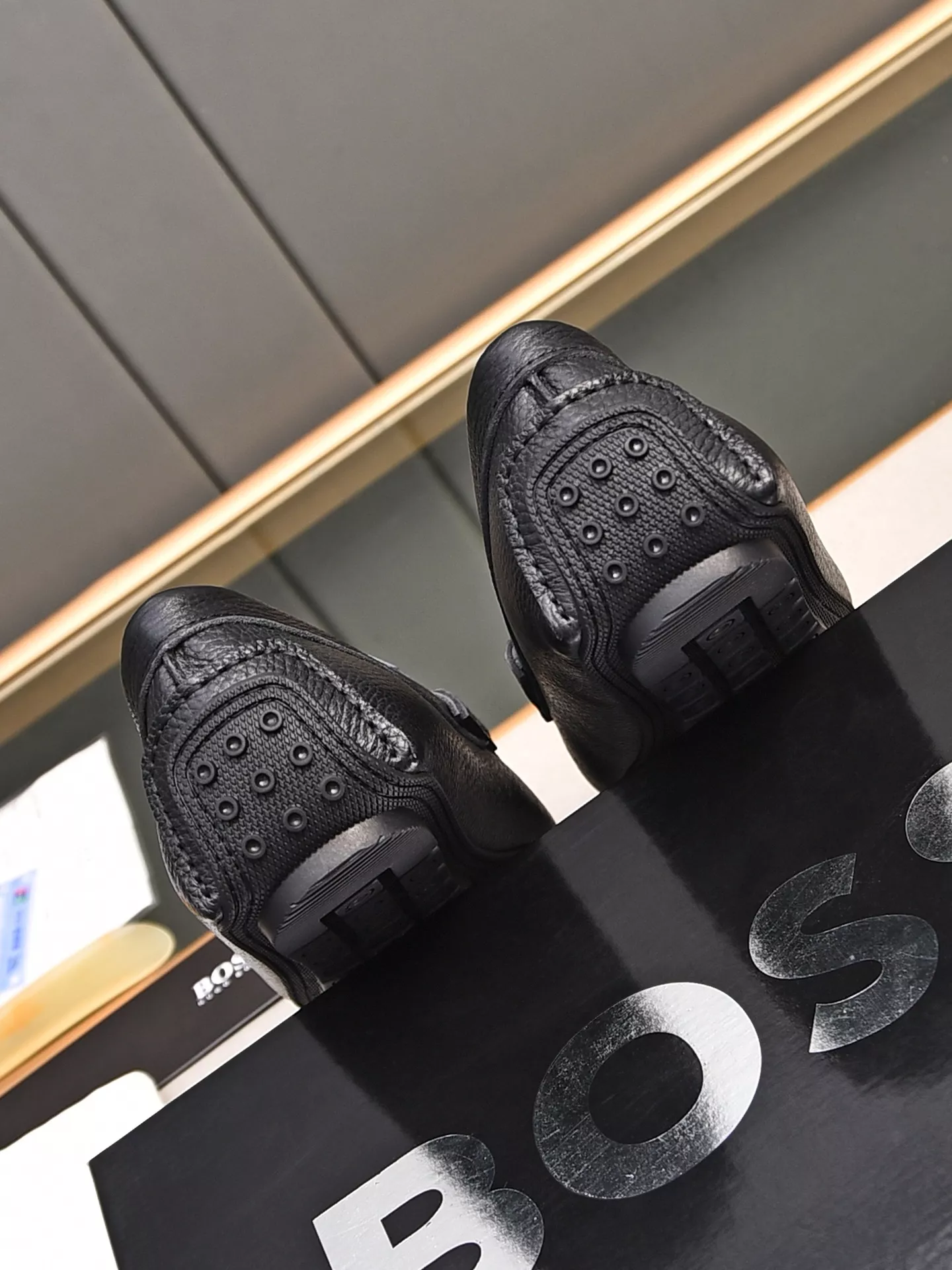 Unique 1583 Boss Leather Shoes For Men