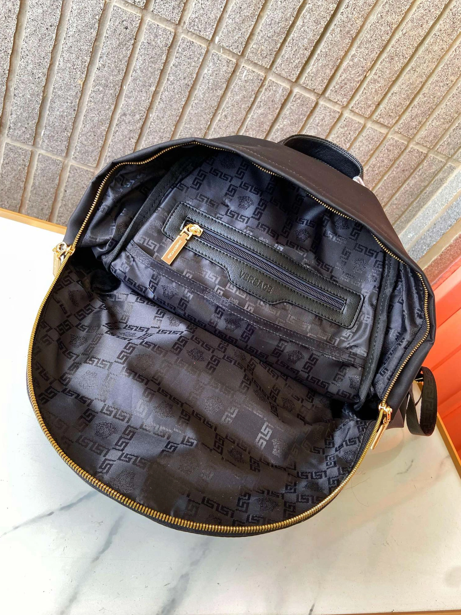 Unique 1860 Versace AAA Man Backpacks