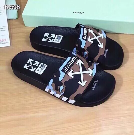 Unique 1862 Off-White Slippers For Men