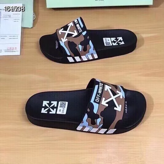 Unique 1862 Off-White Slippers For Men