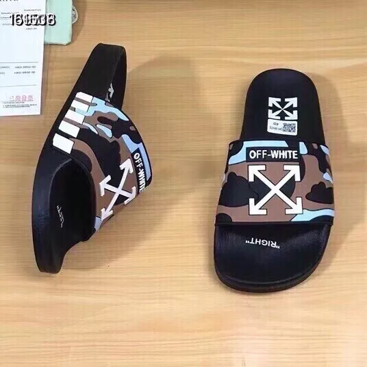 Unique 1862 Off-White Slippers For Men