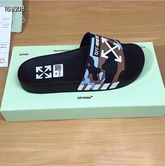 Unique 1862 Off-White Slippers For Men