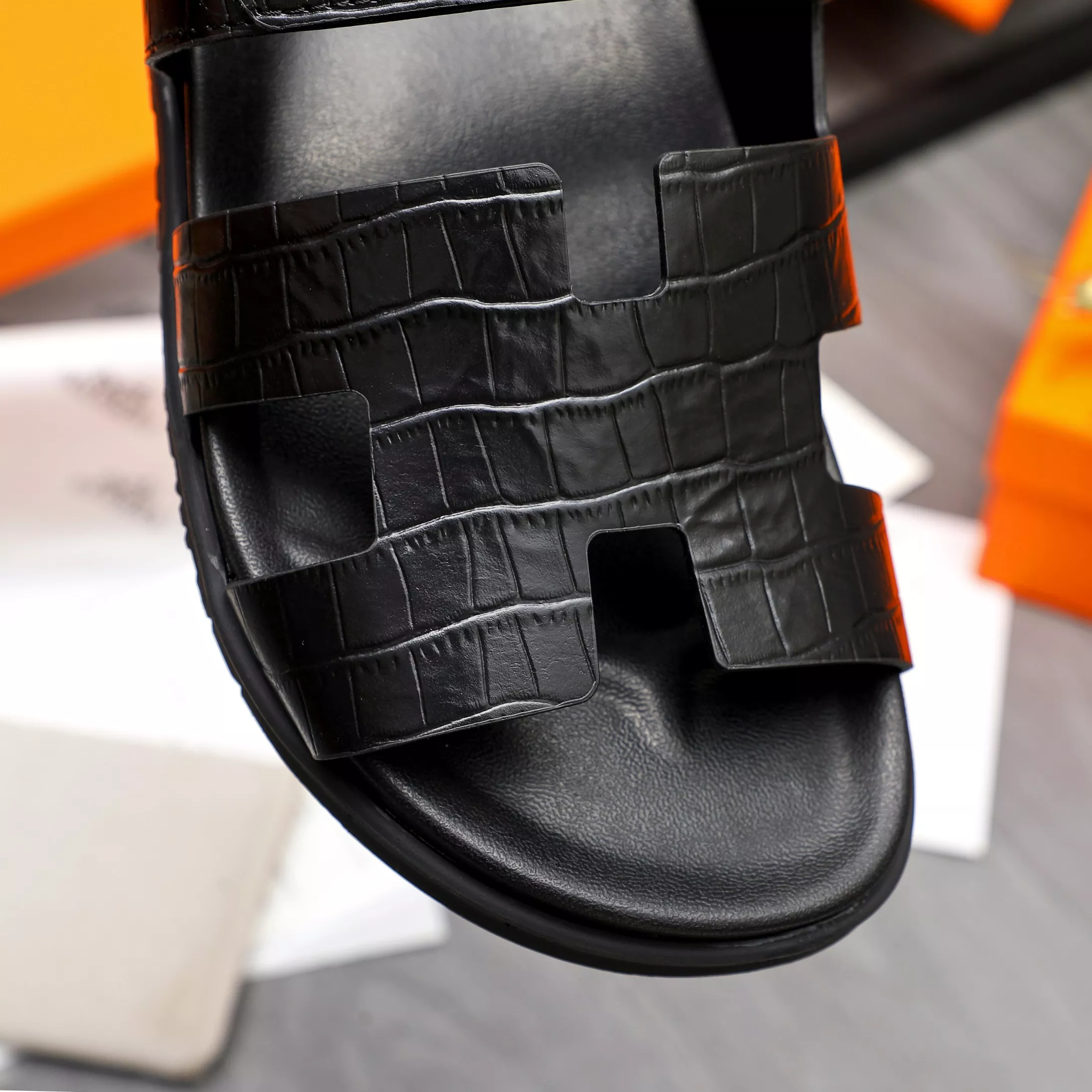 Unique 1893 Hermes Slippers For Men