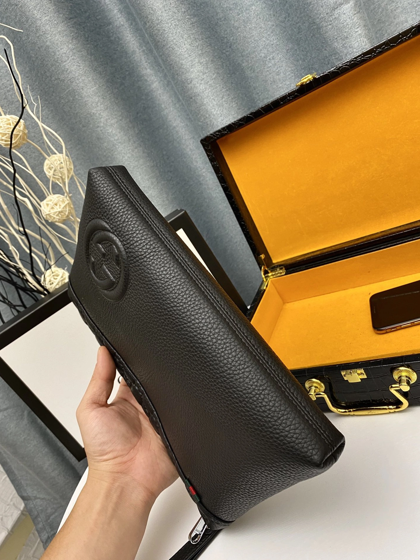 Unique 1980 Gucci AAA Man Wallets