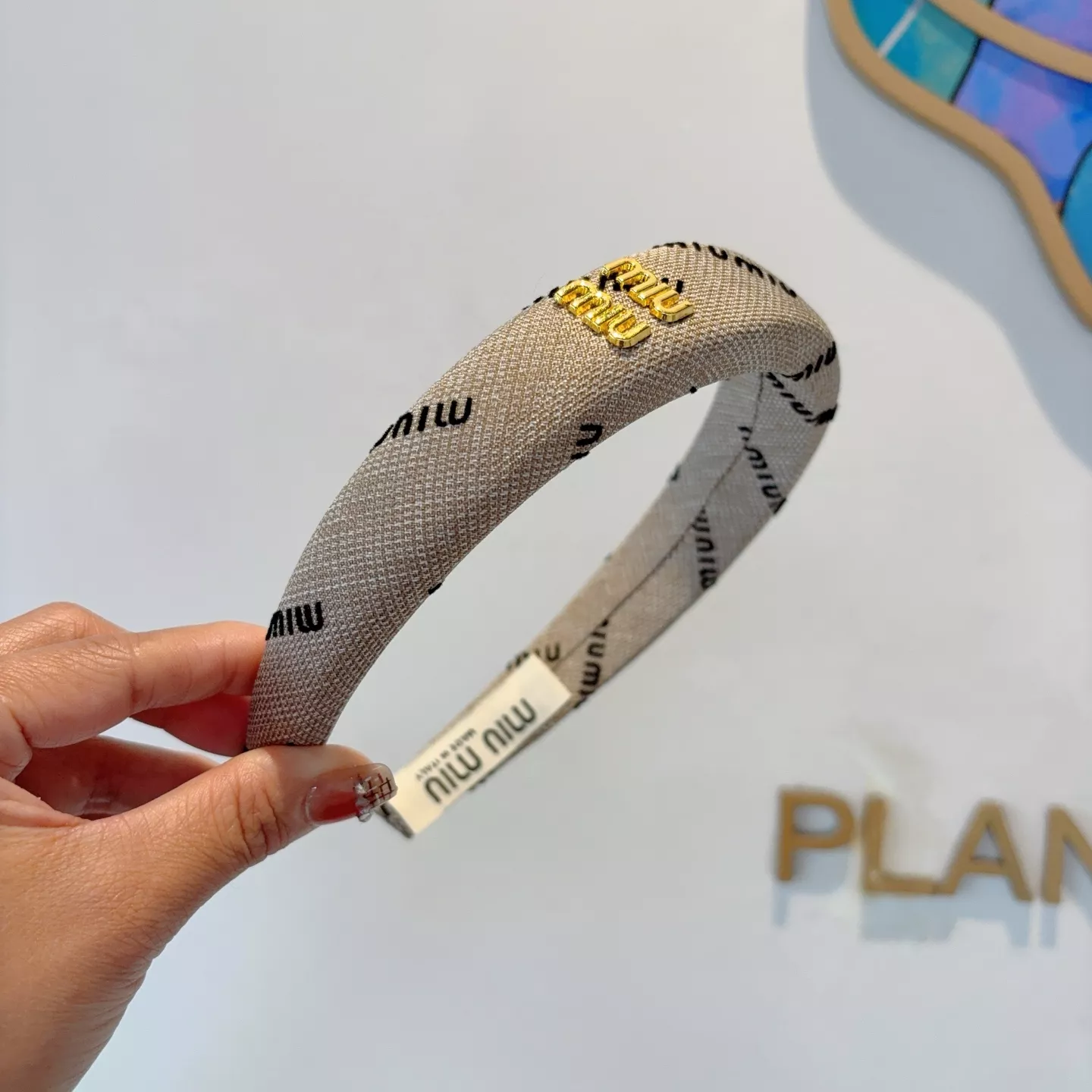 Unique 2140 MIU MIU Headband For Women