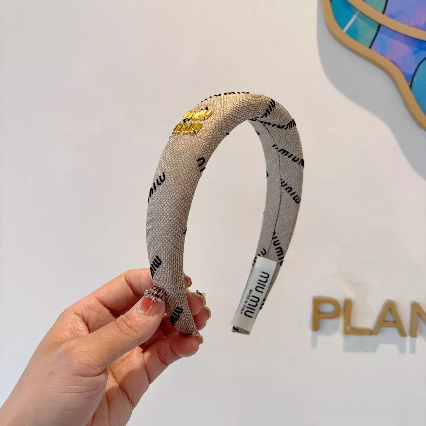 Unique 2140 MIU MIU Headband For Women