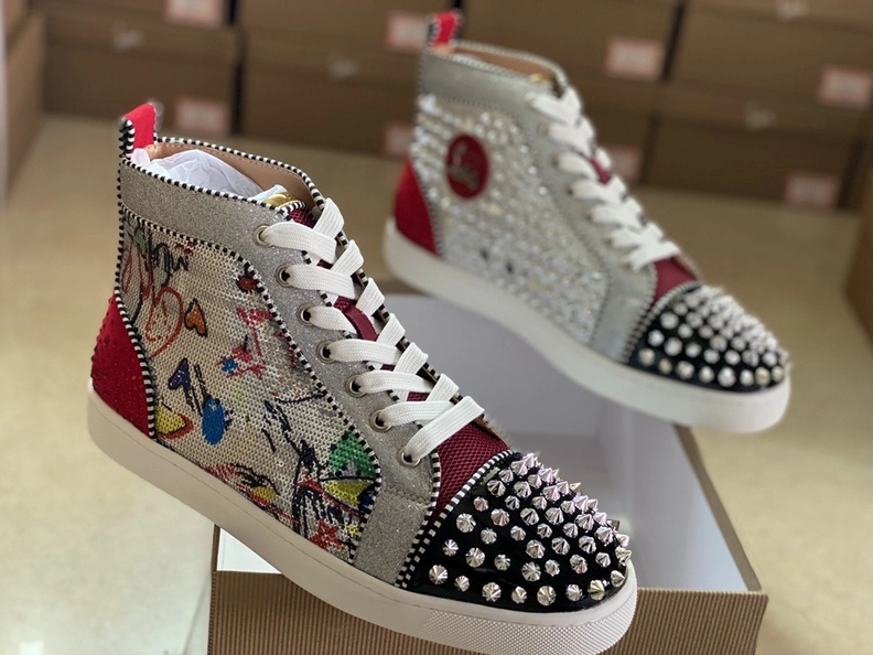 Unique 2231 Christian Louboutin High Tops Shoes For Men