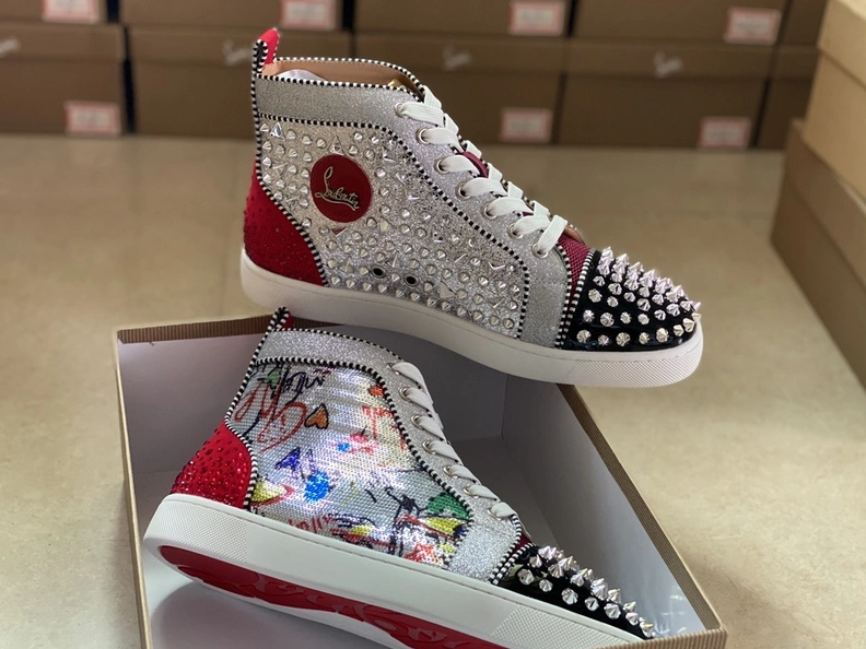 Unique 2231 Christian Louboutin High Tops Shoes For Men