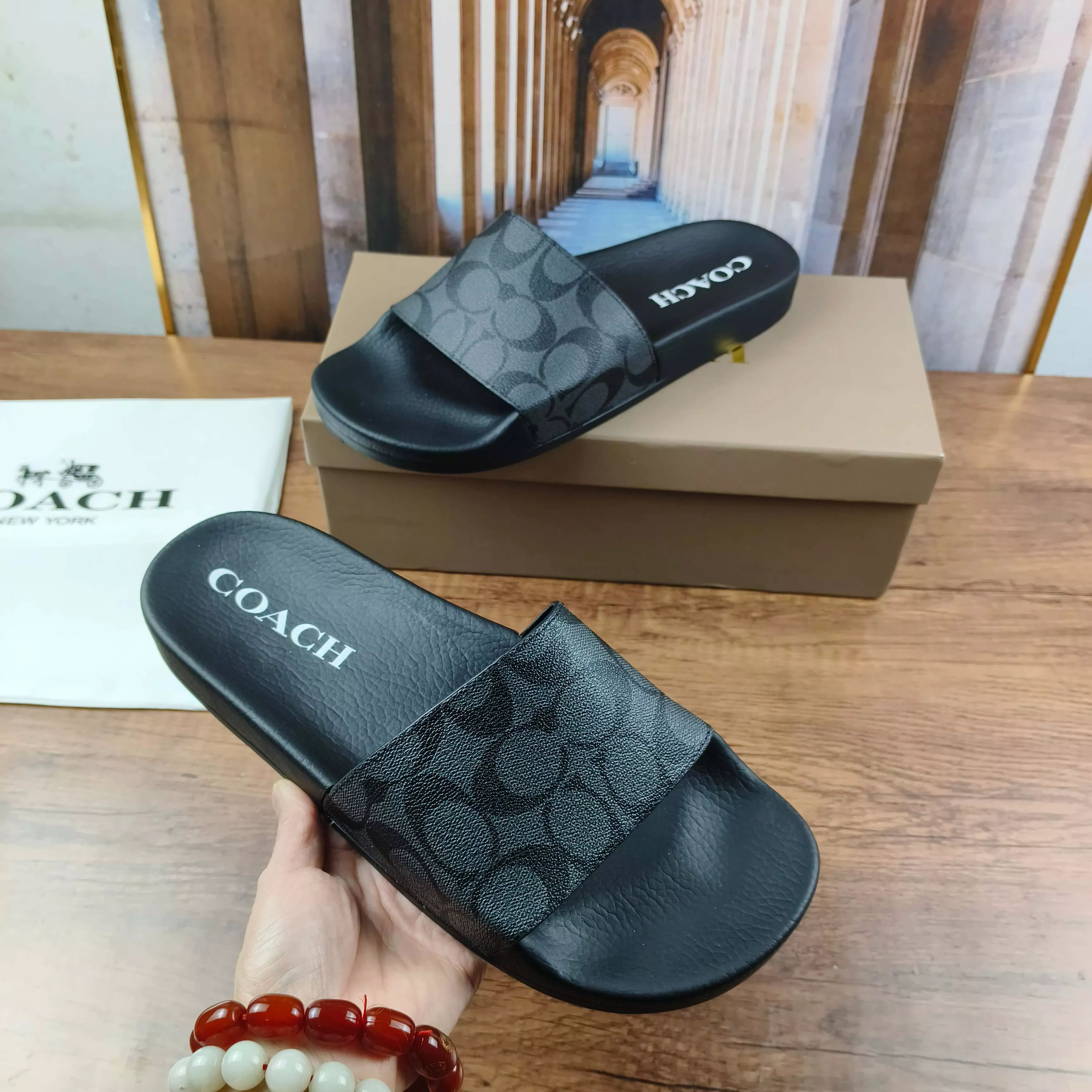 Unique 2467 Coach Slippers For Women