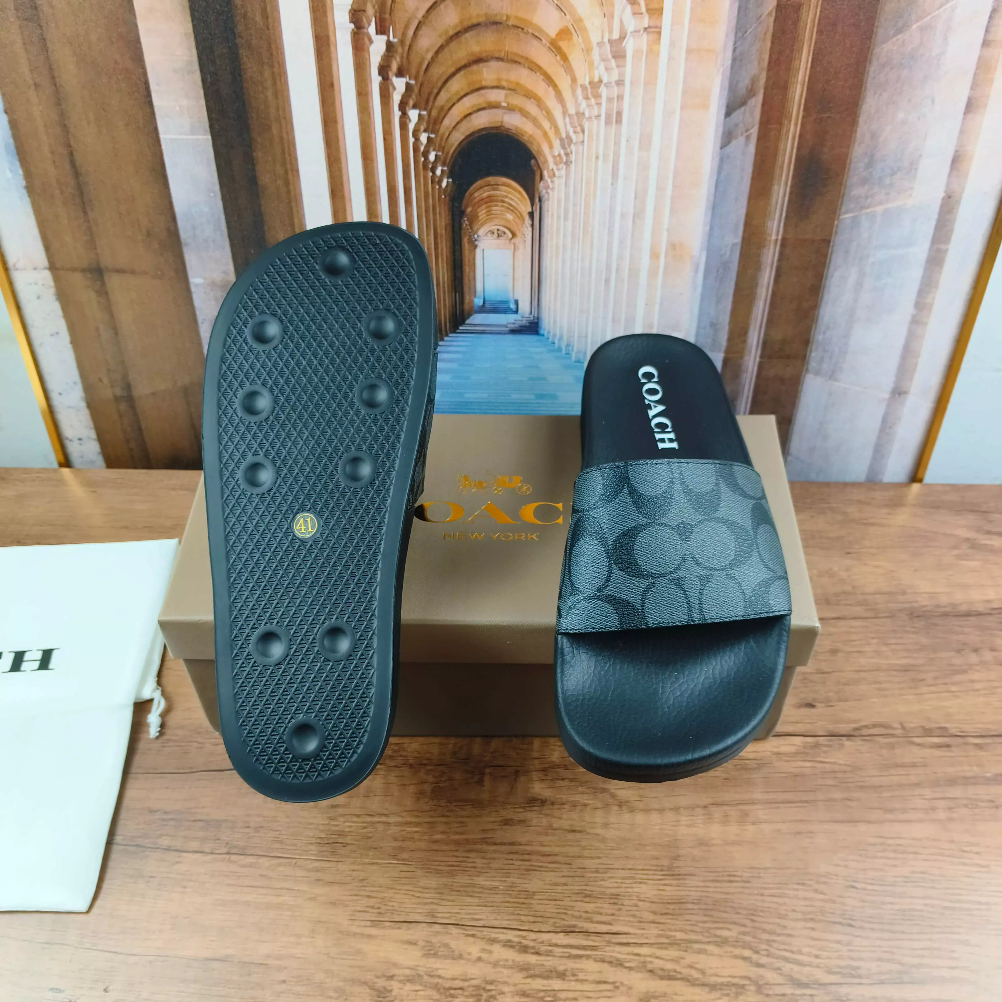 Unique 2467 Coach Slippers For Women