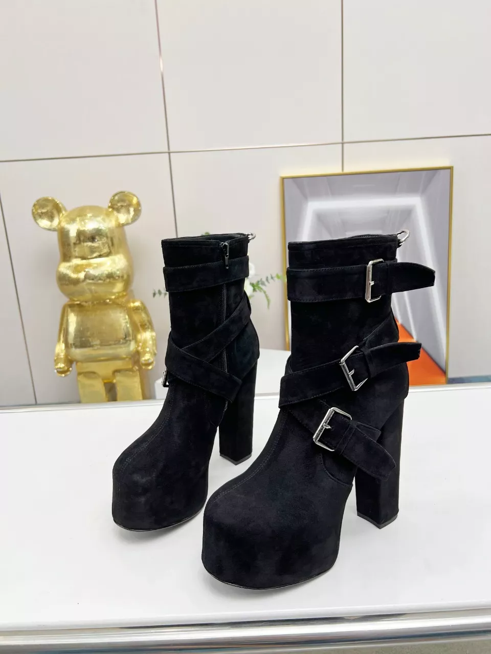 Unique 2490 Yves Saint Laurent YSL Boots For Women