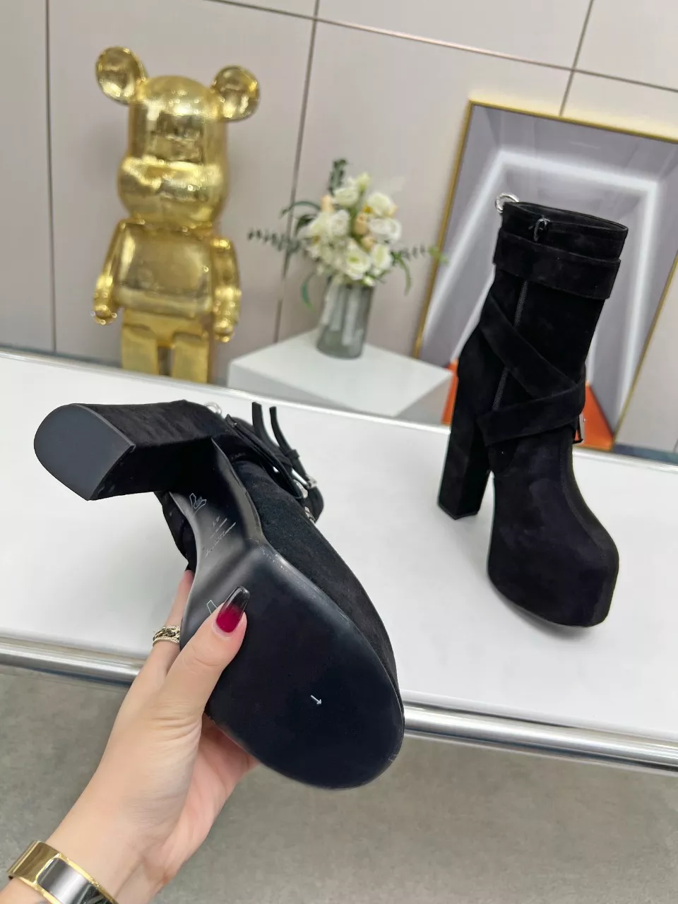 Unique 2490 Yves Saint Laurent YSL Boots For Women