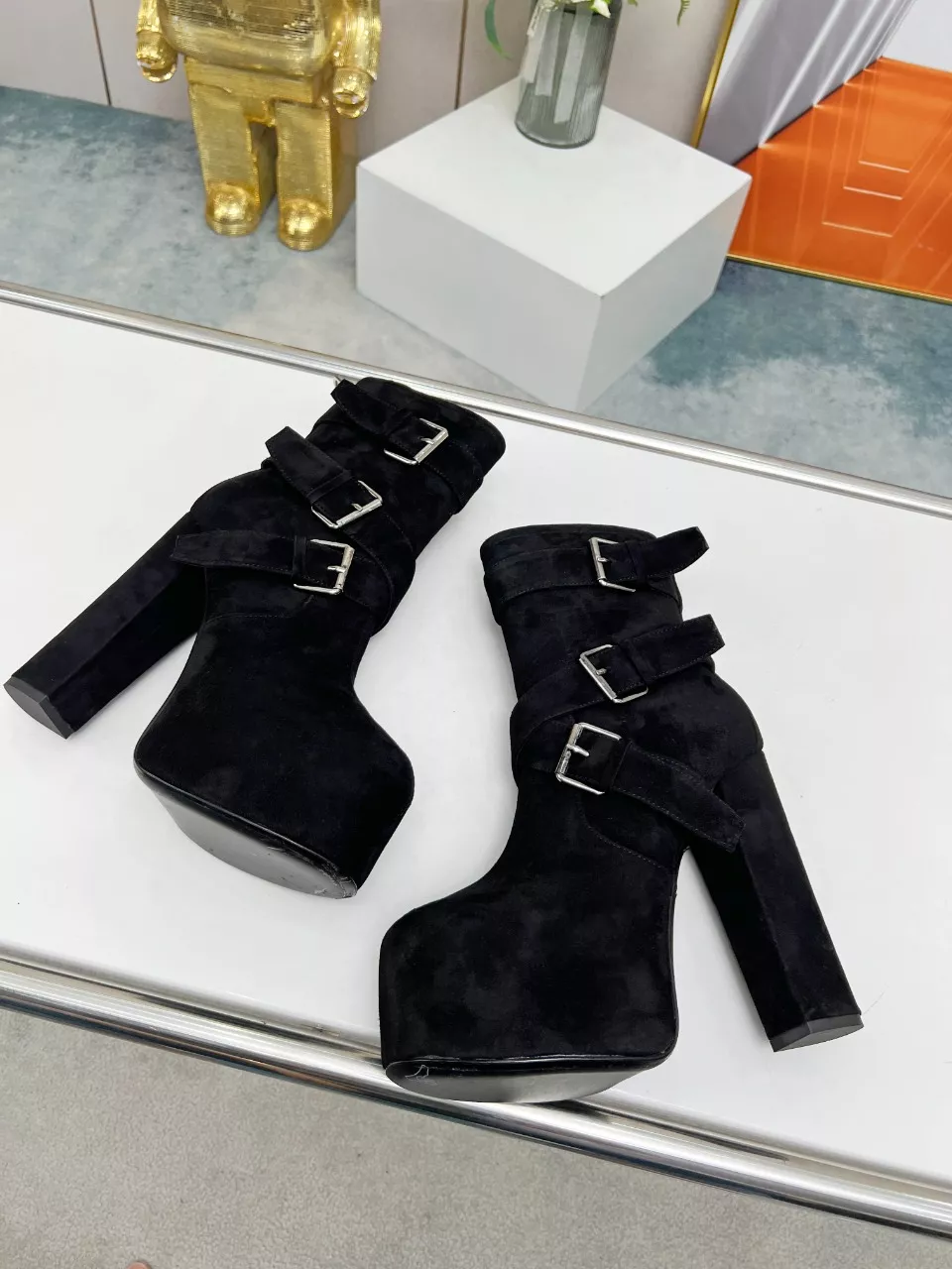 Unique 2490 Yves Saint Laurent YSL Boots For Women