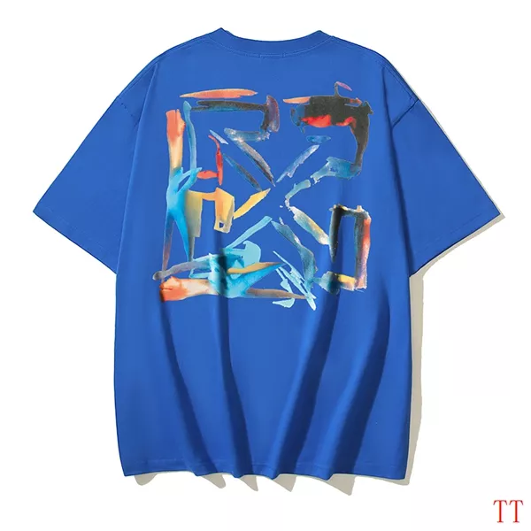 Unique 2672 Off-White T-Shirts Short Sleeved For Unisex