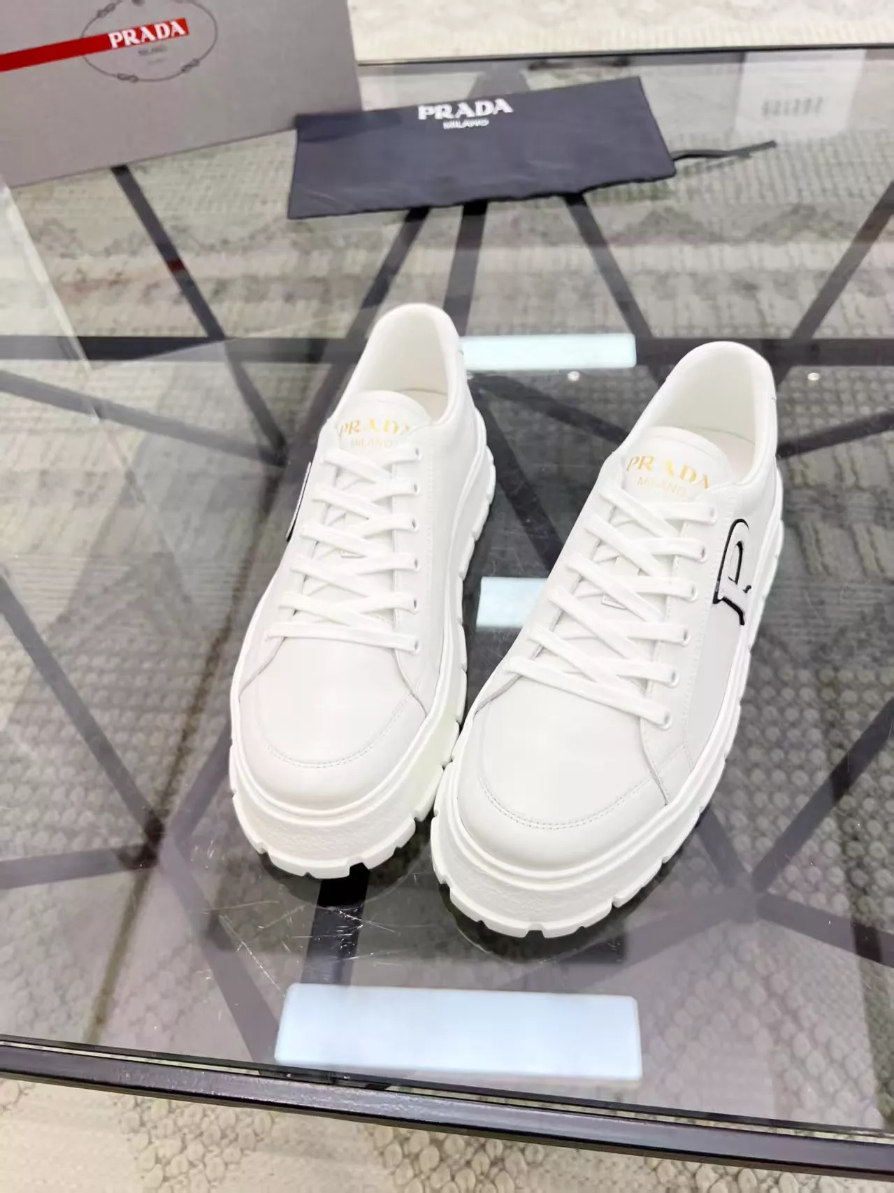 Unique 3018 Prada Casual Shoes For Men