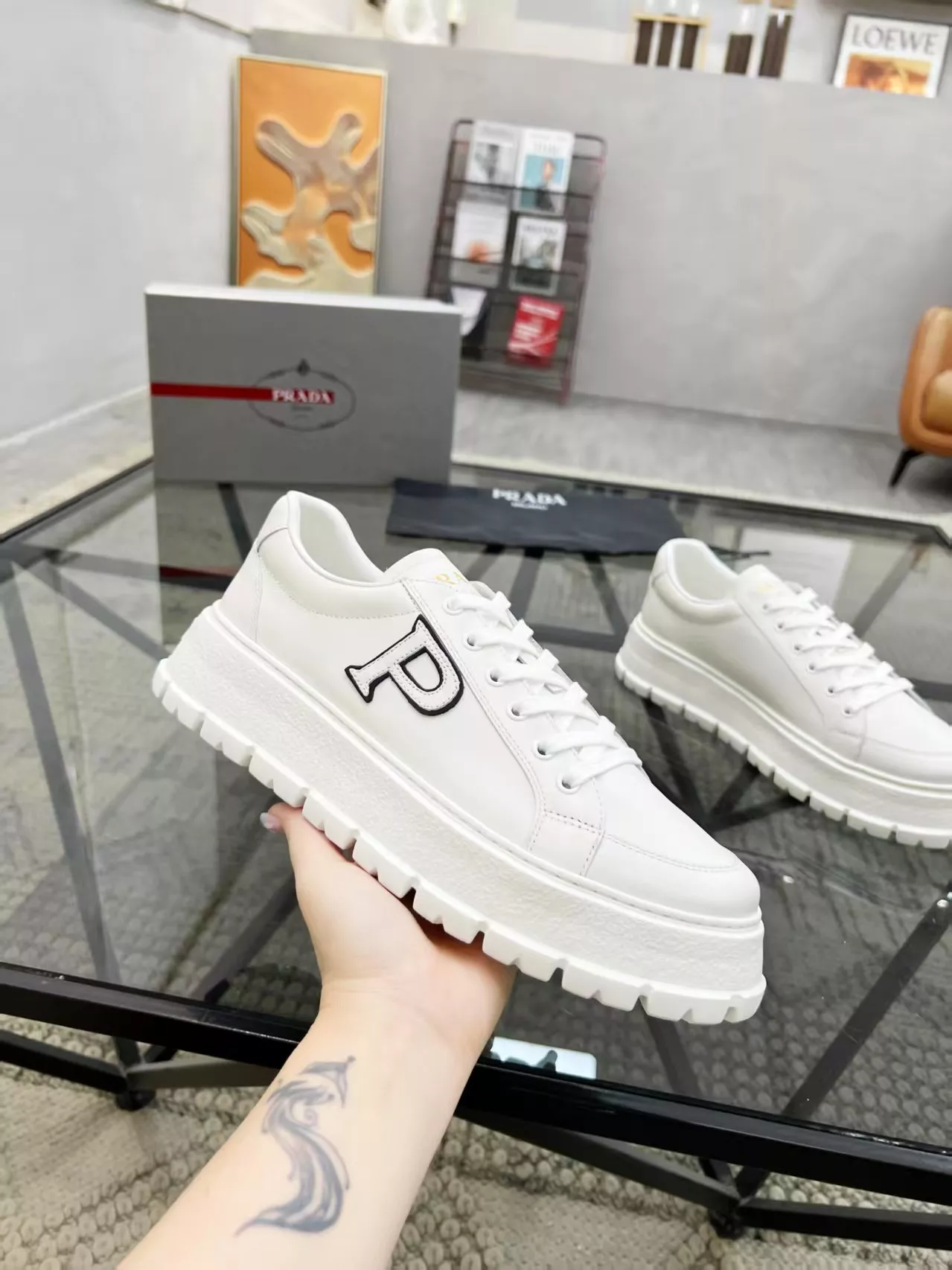 Unique 3018 Prada Casual Shoes For Men