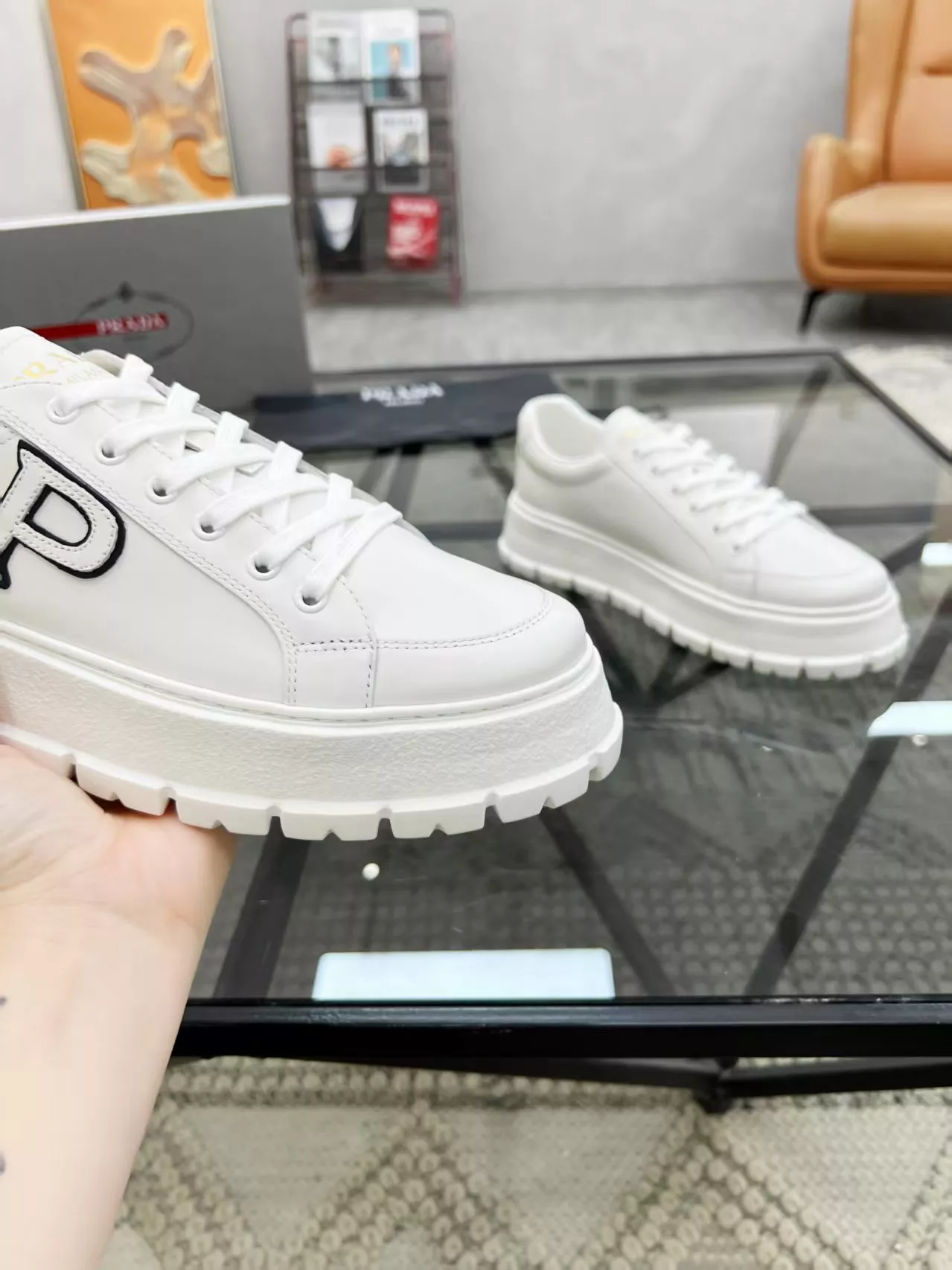 Unique 3018 Prada Casual Shoes For Men
