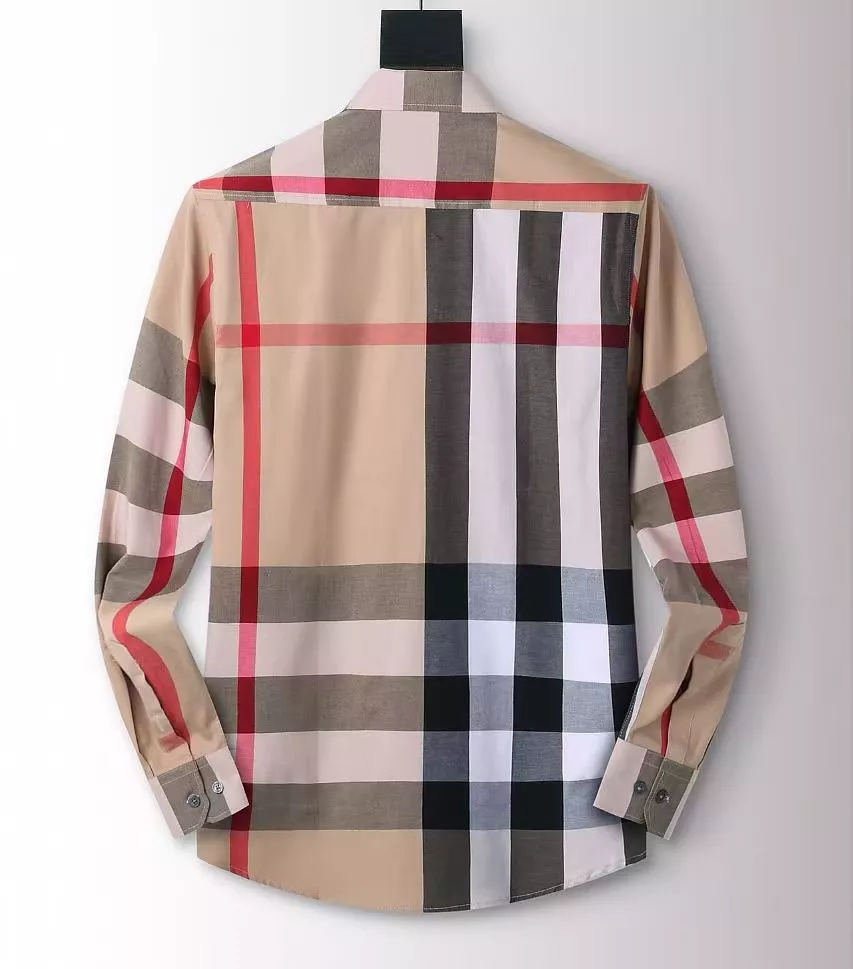 Unique 3036 Burberry Shirts Long Sleeved For Men