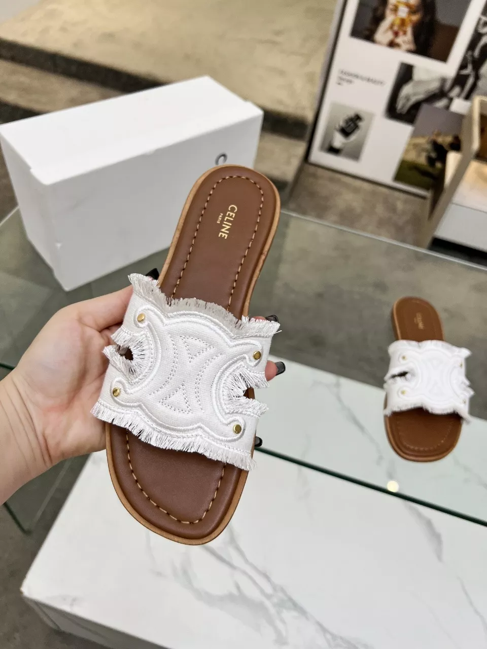 Unique 3100 Celine Slippers For Women