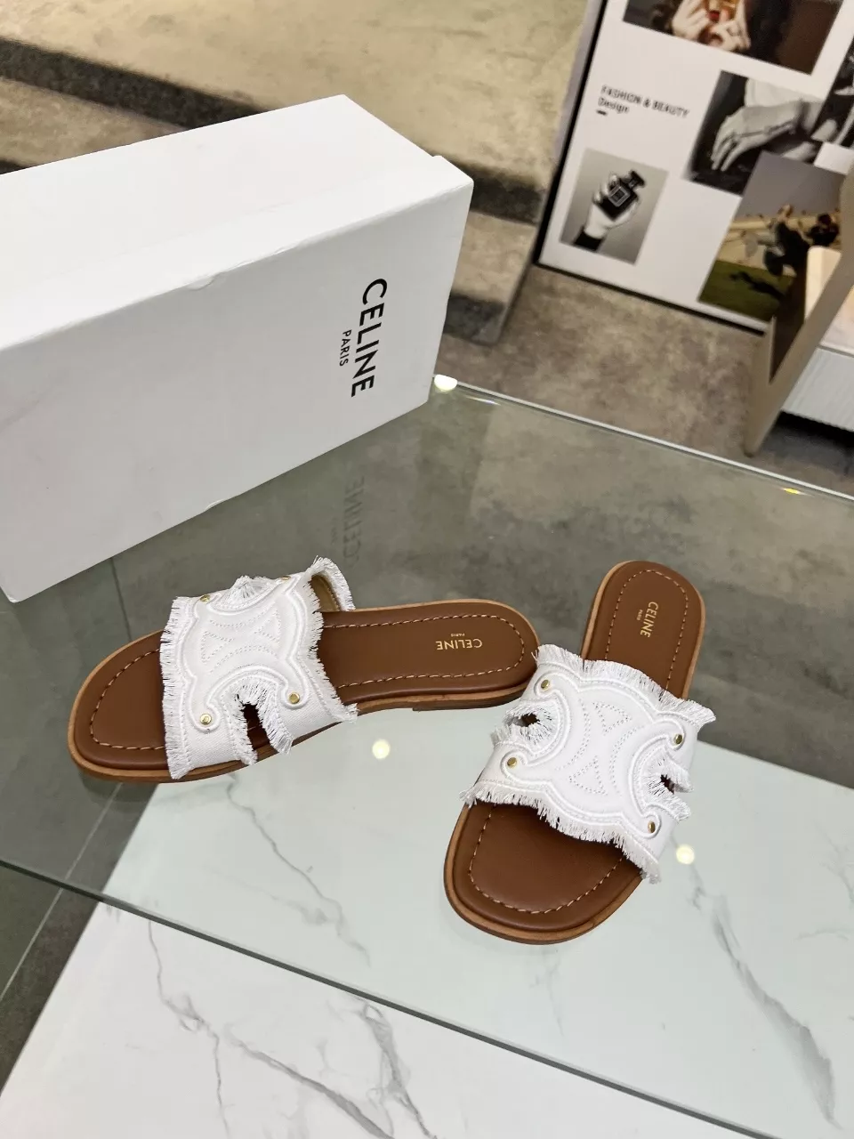 Unique 3100 Celine Slippers For Women