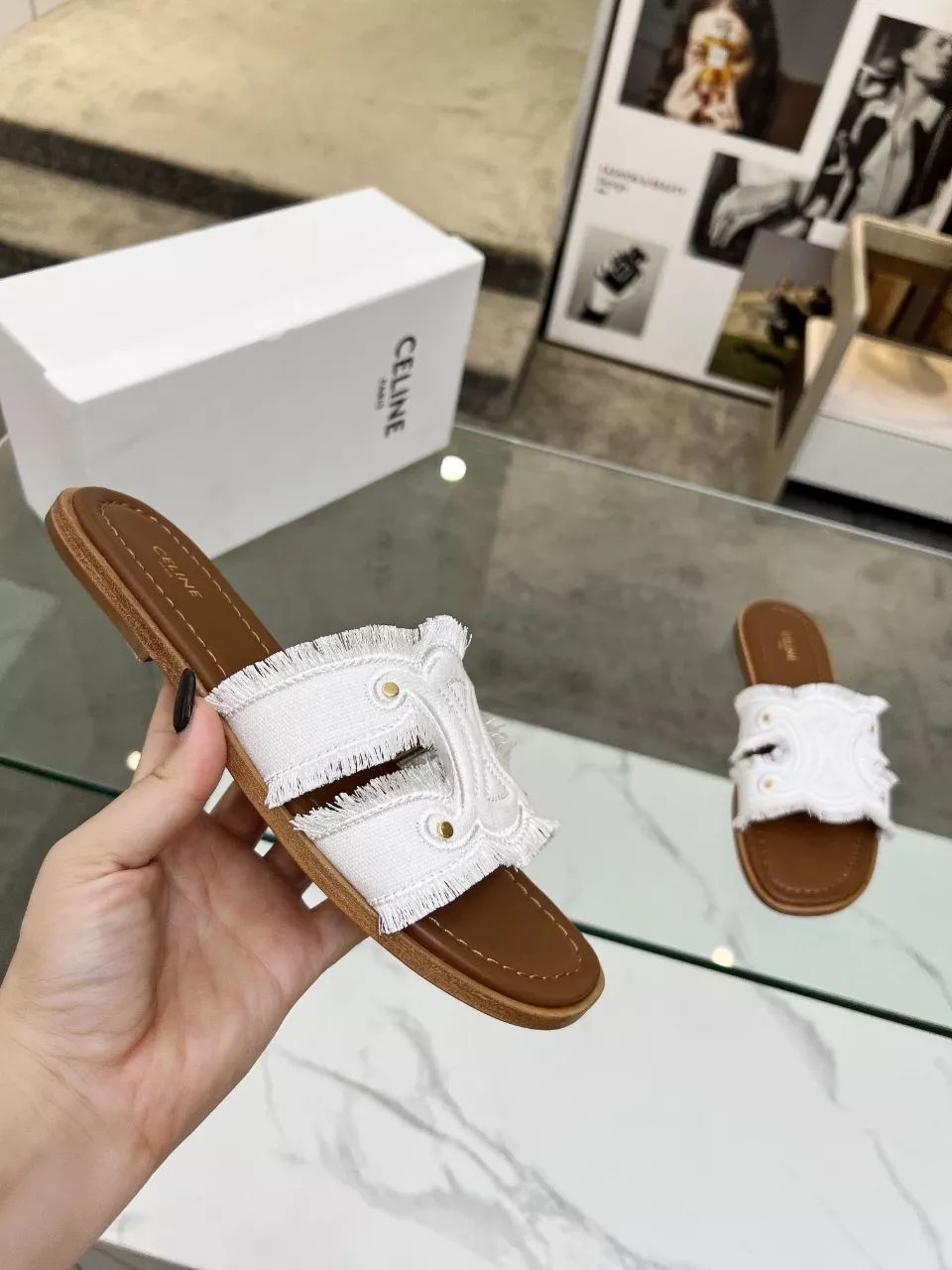 Unique 3100 Celine Slippers For Women
