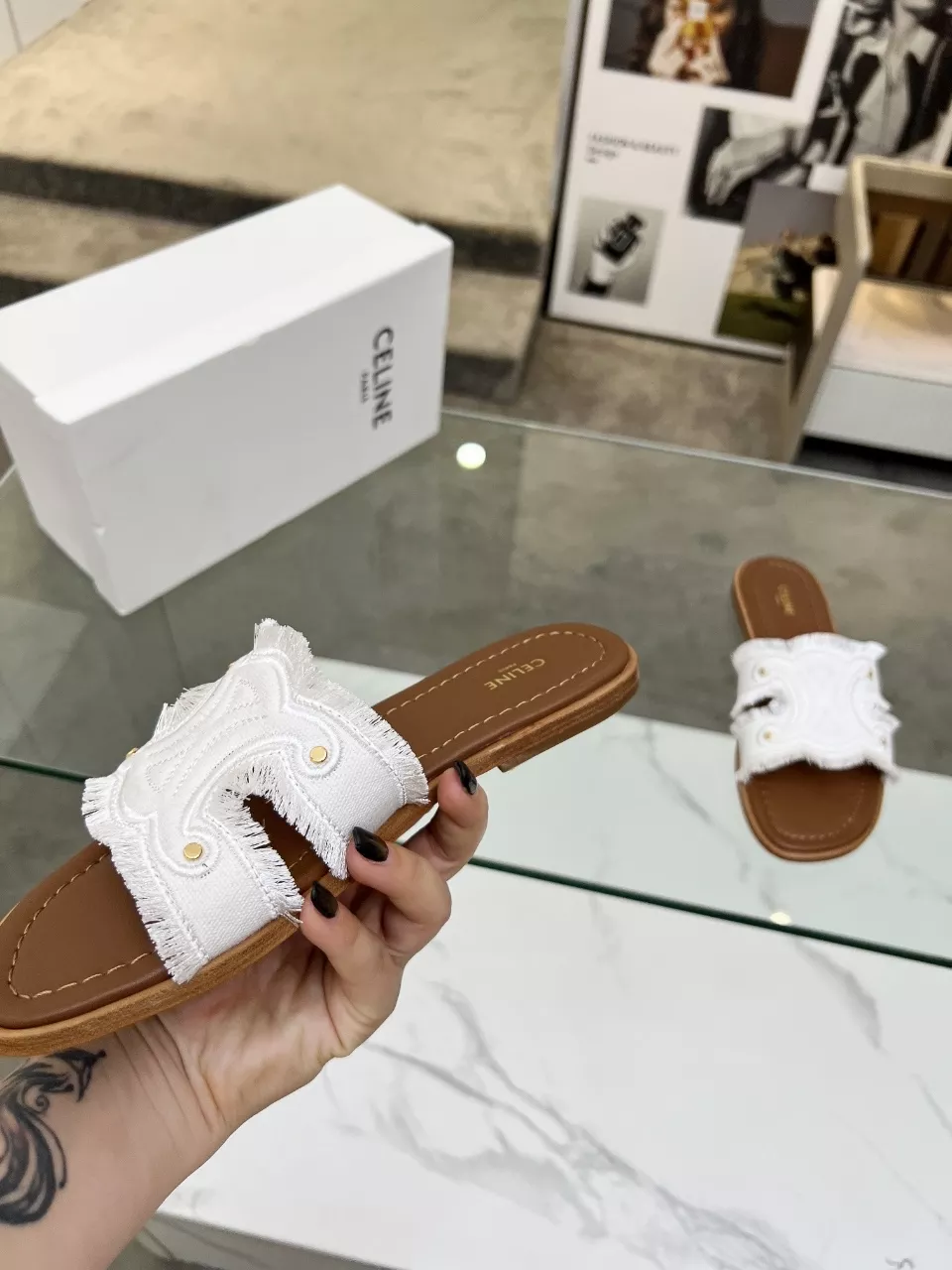 Unique 3100 Celine Slippers For Women