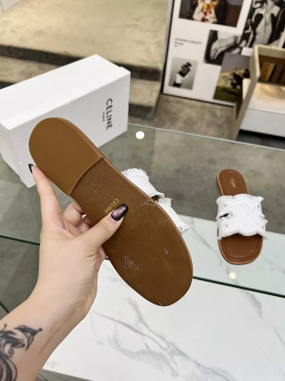 Unique 3100 Celine Slippers For Women
