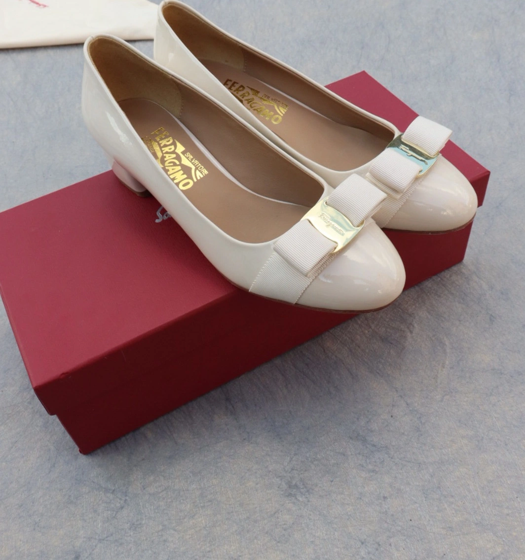 Unique 3185 Salvatore Ferragamo Flat Shoes For Women