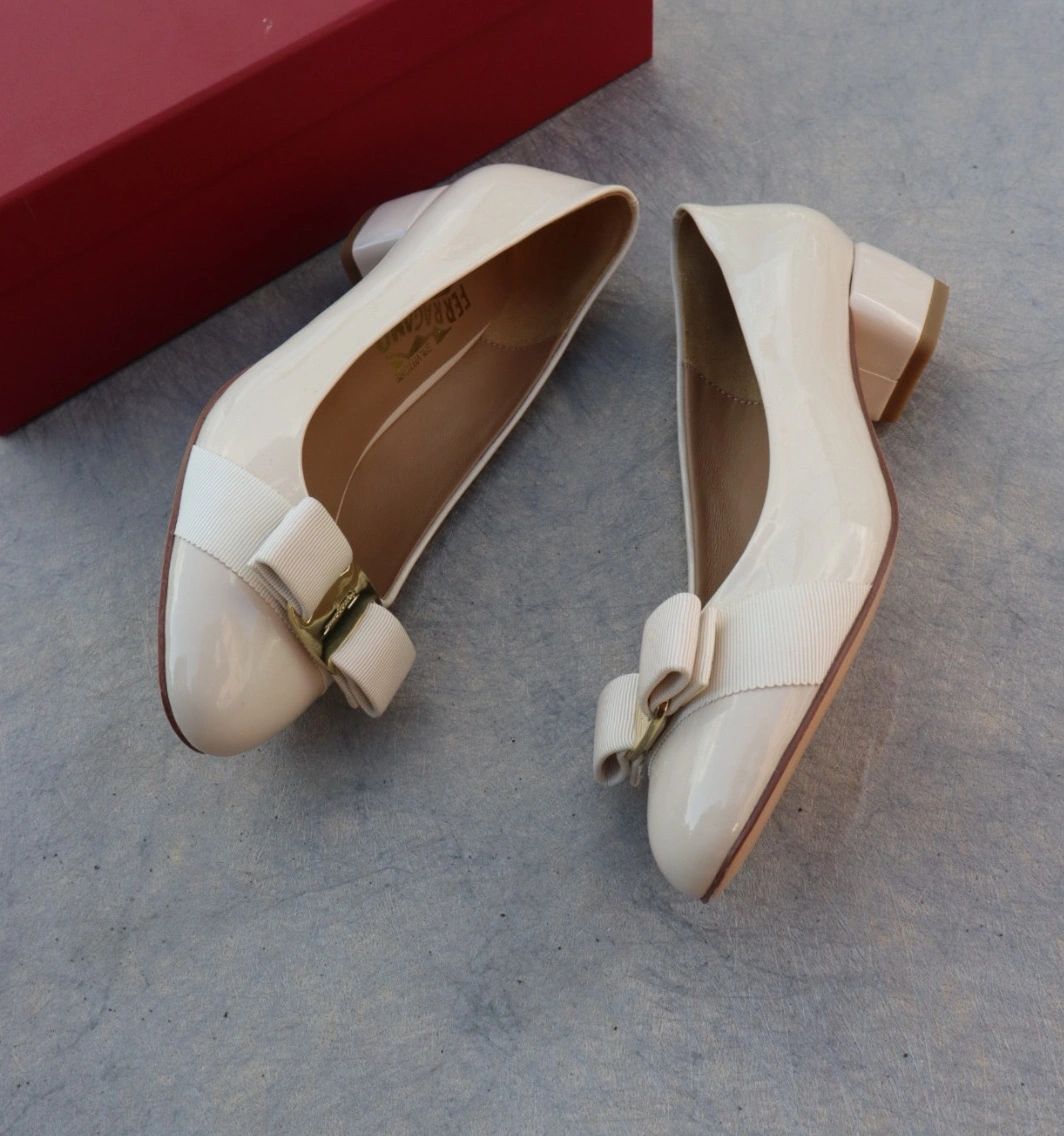 Unique 3185 Salvatore Ferragamo Flat Shoes For Women