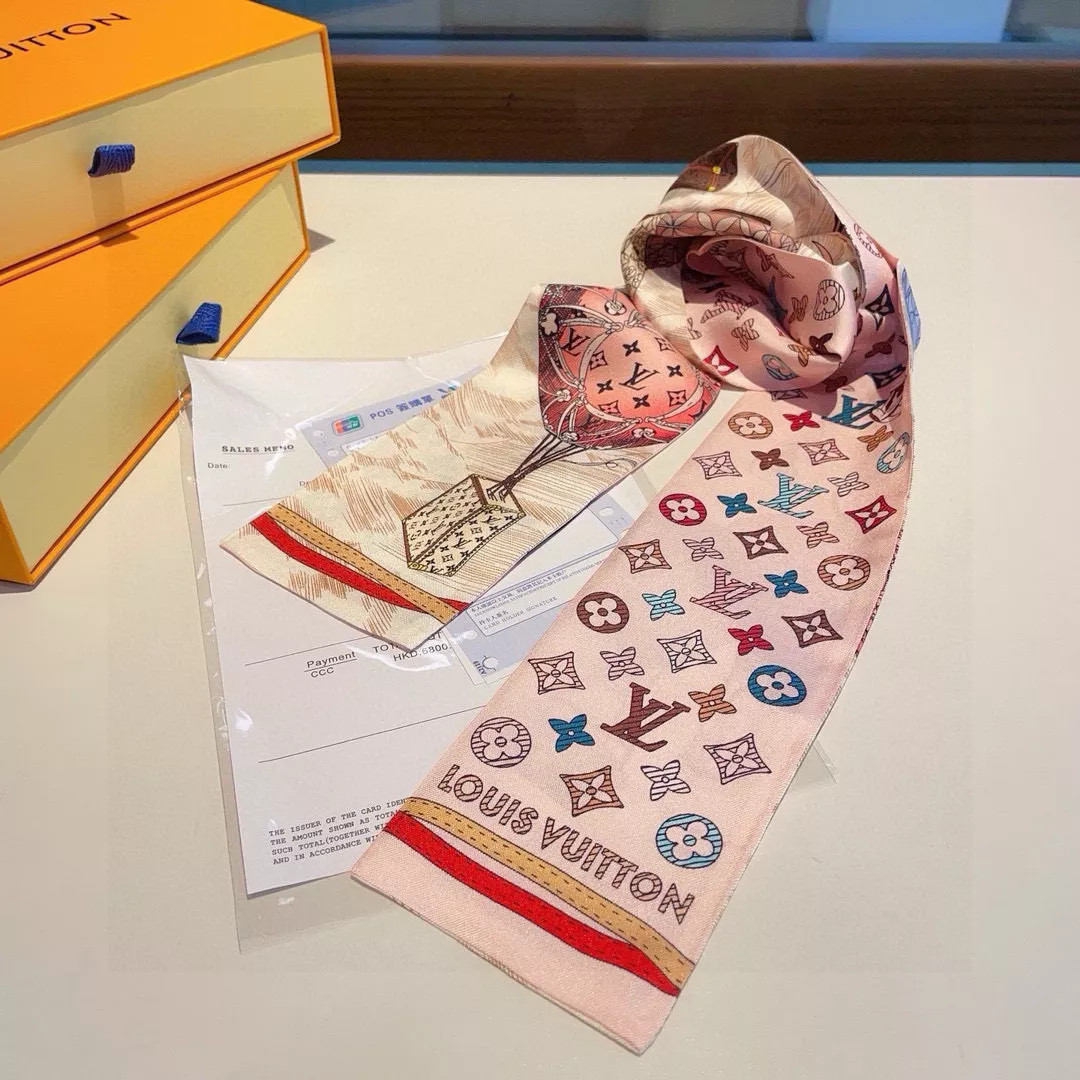Unique 3346 Louis Vuitton Silk Scarf